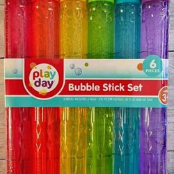 New Wrapped In Plastic. Set Of 6 Big Bubble Wands. Great For Everyone. Kids Will Love https://offerup.co/faYXKzQFnY?$deeplink_path=/redirect/ & Pickup