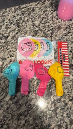 Hello kitty birthday decorations