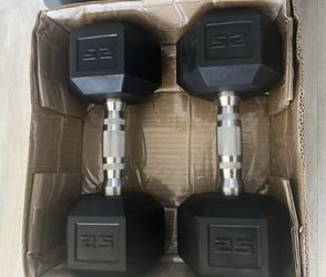 25 Pound Dumbbell Pair