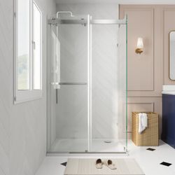 Deervalley Frameless Shower Enclosure (Brand New. Unopened Box Valued Worth $450)