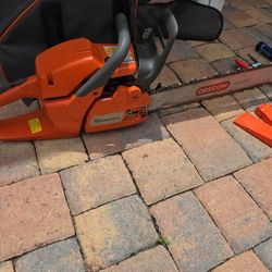 Husqvarna 460 Rancher With Oregon Bar and Accessories