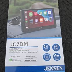 NEW 7" Dash/Windshield Mount Touchscreen Monitor 
