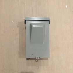 HVAC / electrical safety disconnect switch.