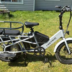 Lectric XPedition Dual Battery Cargo E-Bike – Like New, Under 30 Miles, Garage Kept, Fully Loaded (2024)