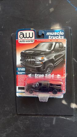Auto world muscle trucks 2020 Chevy Silverado ZL1 LT trail bus Auto world muscle trucks 2020 Chevy Silverado ZL1 LT Trail bus