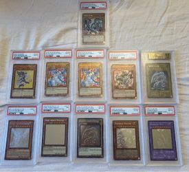 Yugioh slabs (ghost rare & QCRs & promo)