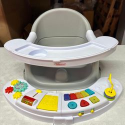 Infantino Music & Lights 3-in-1 Discovery Seat & Booster Teal