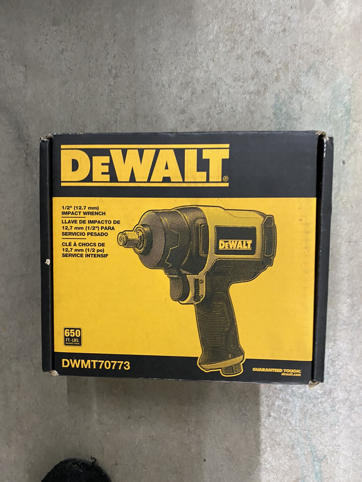 DeWalt air impact wrench