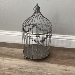 Rustic Decorative Bird Cage 