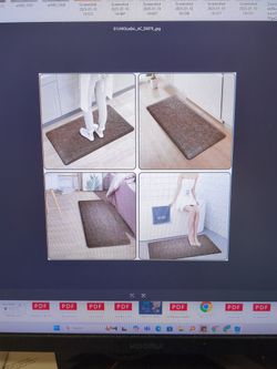 Kitchen Mat Cushioned Anti-Fatigue Floor Mat