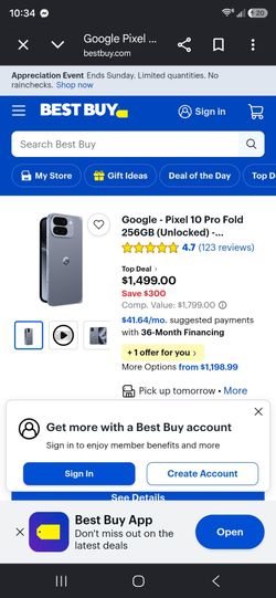 Google pixel 10 pro fold