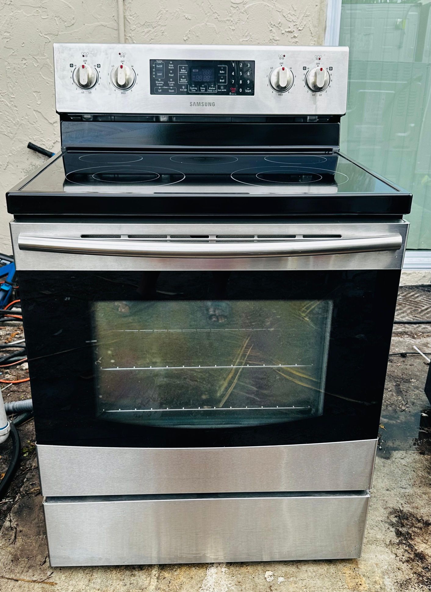 Stove Samsung Stainless steel