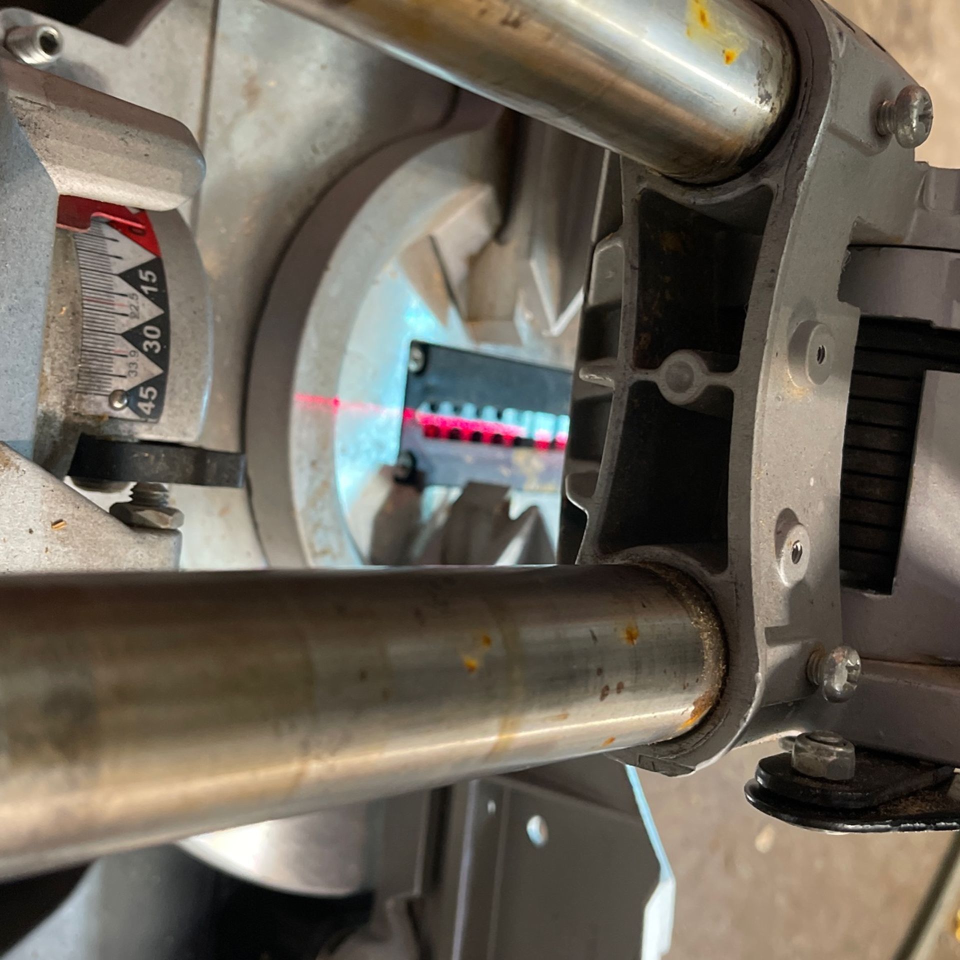 ADMIRAL 12 In. DualBevel Sliding Compound Miter Saw With LED & Laser