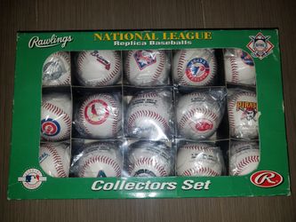 National League baseball colletors set