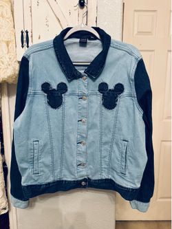 Her Universe Disney Mickey Mouse Denim Jacket