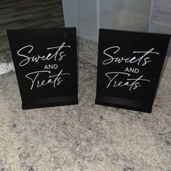 Wedding Table Signs