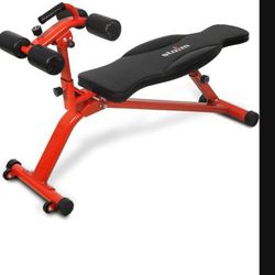 STOZM STOZM Adjustable Sit Up Bench / Weight Bench, Workout Station with Large Backrest for Full-Body Workout & Strength Training - Support up to 330l