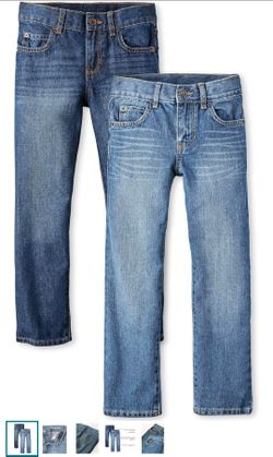 The Children's Place Straight Jeans Boys size 14 slim New unopened