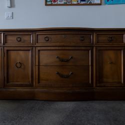 Vintage Buffet Credenza Sideboard Dresser 