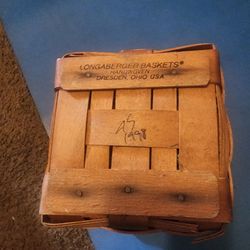 Longaberger Handwoven Basket Dresden Ohio 1998