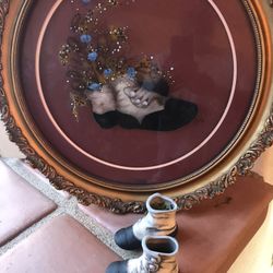 Painting With matching Shoes 