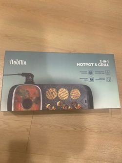 2in 1 Hotpot and Grill