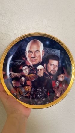 Star Treck plate