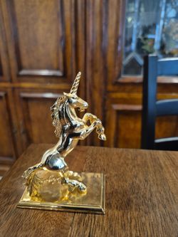 Pewter Unicorn Figurine