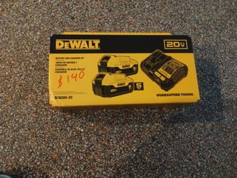 Battery and charger kit