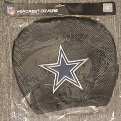 Dallas Cowboys Official NFL Unisex Vehicle Head Rests (Pair)