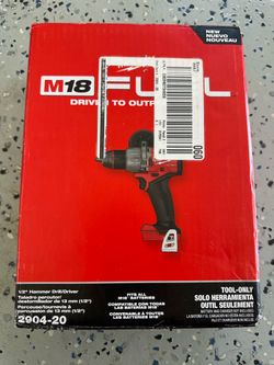 New Milwaukee hammer drill