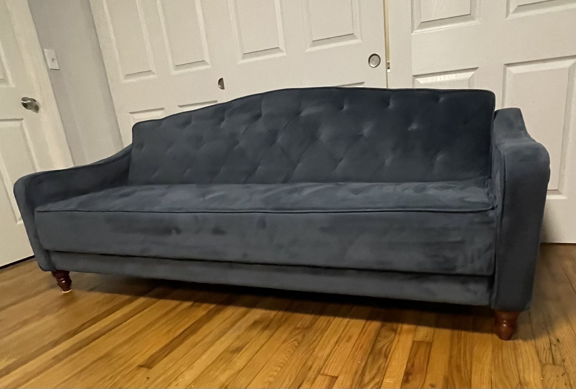 Novogratz Vintage Tufted Sofa Sleeper.