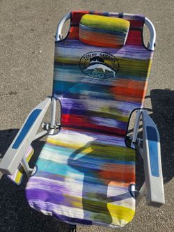Tommy Bahama Backpack Beach Chairs With Cooler $35 Each