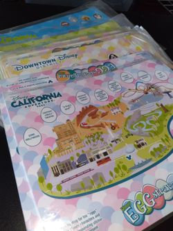 Disneyland Resort Eggstravaganza Maps