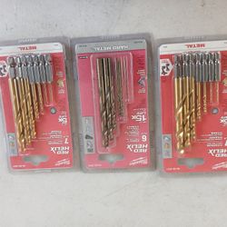 Milwaukee Drill Bits $15 Each Price Firm 