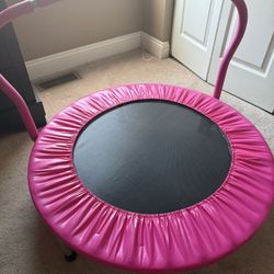 3’ Indoor Trampoline With Rail