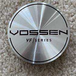 vossen silver wheel cap