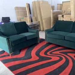 Sale! New Sofa And Loveseat Set $899, Was $1350. (Read Description Below)
