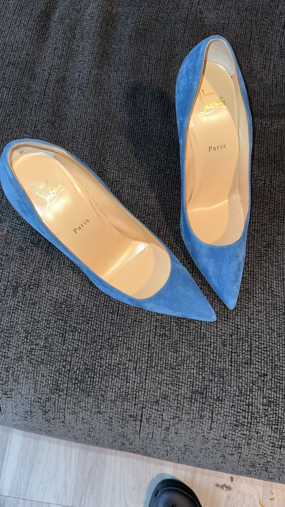 christian louboutin Blue Jean Heels