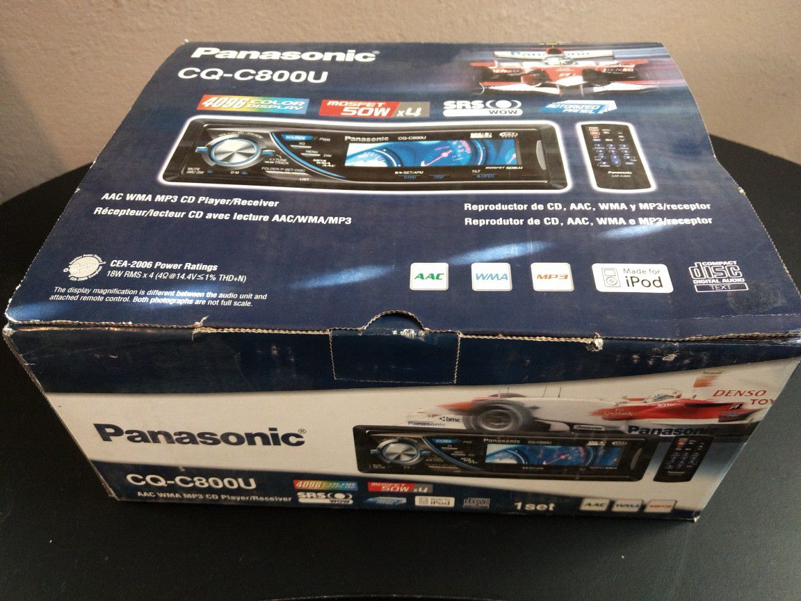 Panasonic CQ-C800U Car Stereo