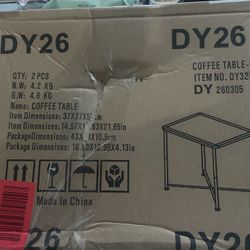 Brand New Set Coffee Table 