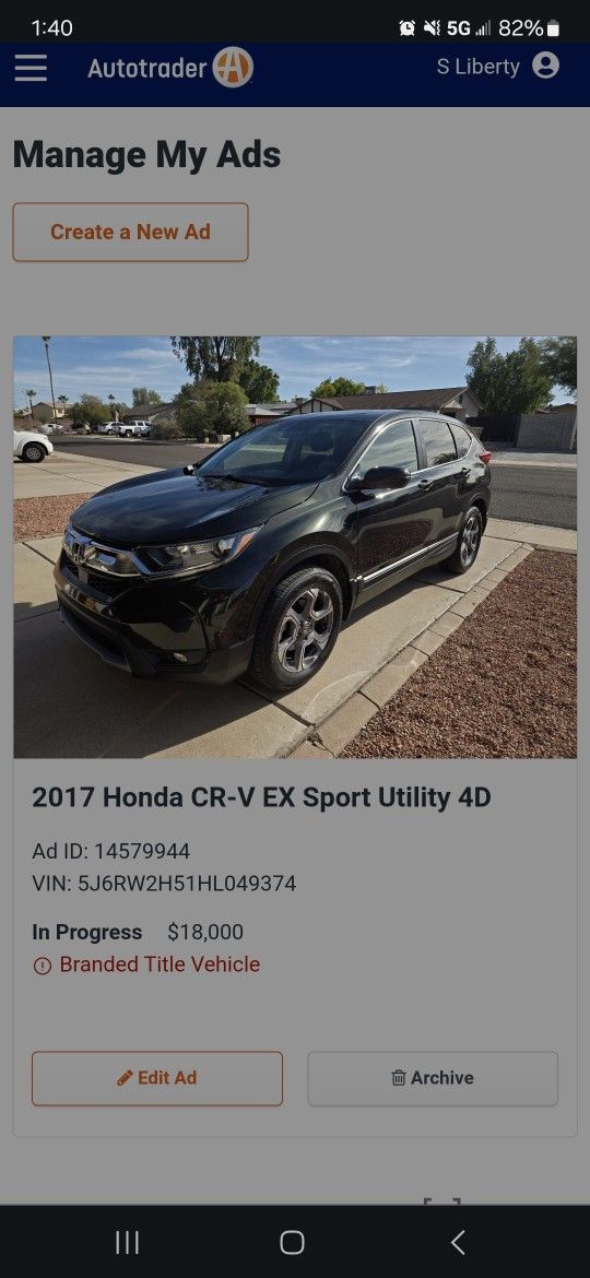2017 Honda Cr-v