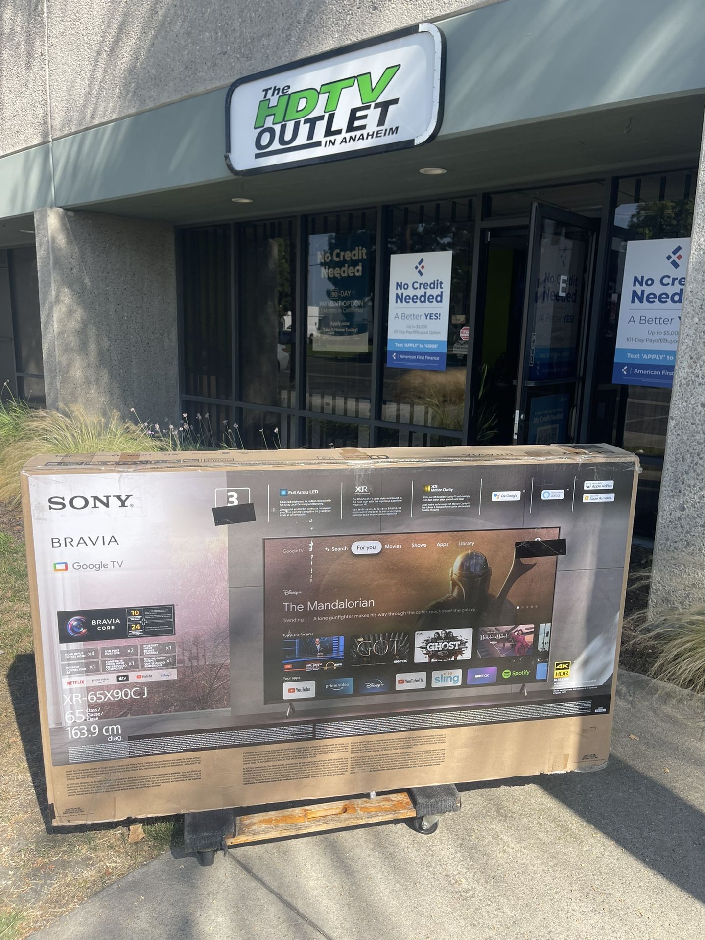 65” Sony Bravia 4K Smart TV