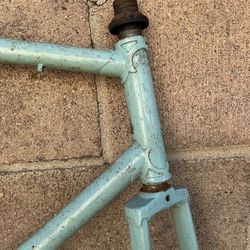 Vintage Steel Road Frame with Decorative Lugs similar to Rivendell