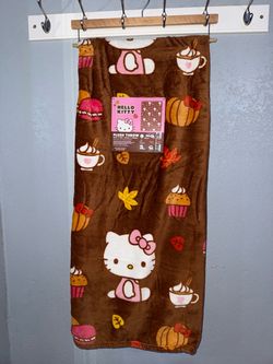 Hello Kitty Fall Blanket