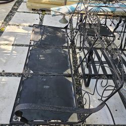 Vintage Patio Iron Furniture 
