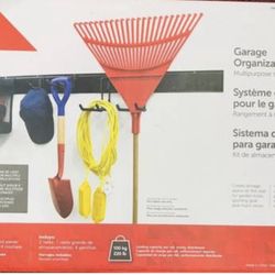 Richelieu 7-Piece Garage Organization System Black Finish