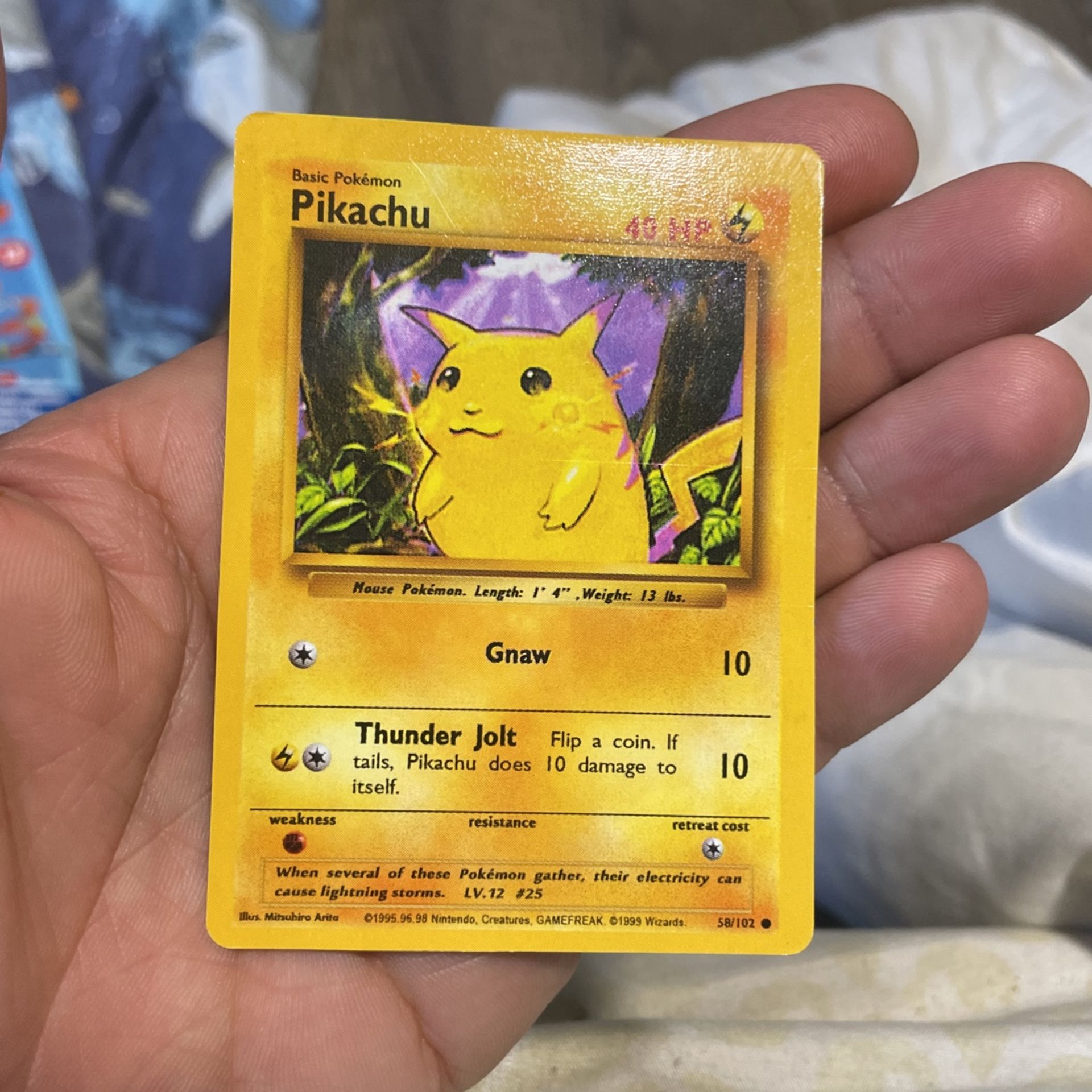 Pokémon Card Pikachu