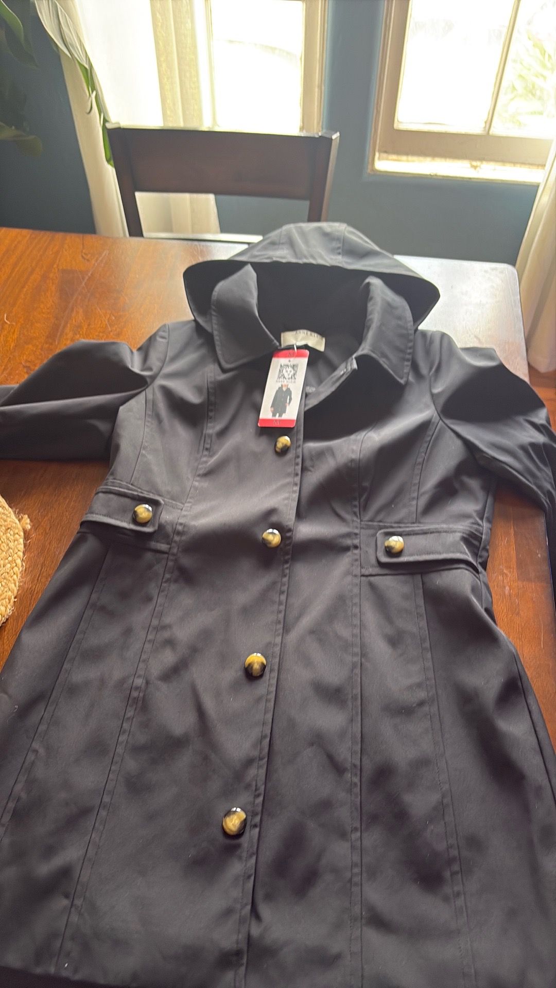 Classic NEW Anne Klein Rain Jacket (Medium)