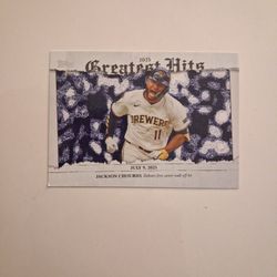 2026 Topps Series 1 - Jackson Chourio #GH-20 Greatest Hits - BREWERS2026 Topps Series 1 - Jackson Chourio #GH-20 Greatest Hits - BREWERS